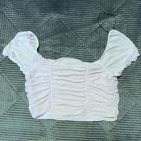 Lilac crop top - Picture 1 of 2